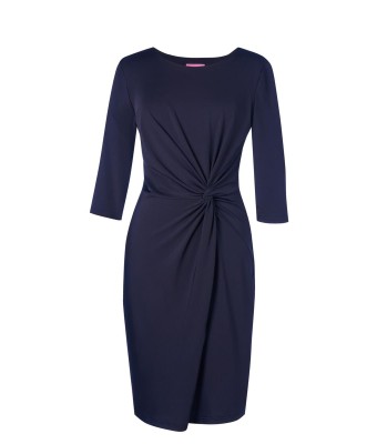 Neptune Stretch Dress - NAVY