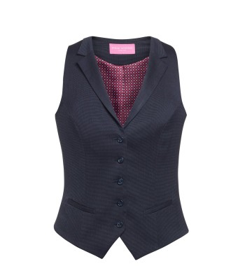 Larissa Waistcoat - NAVY PIN