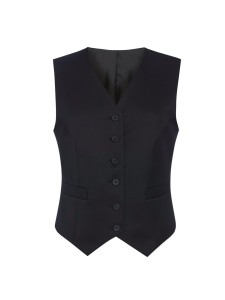 Omega Ladies Waistcoat - BLACK