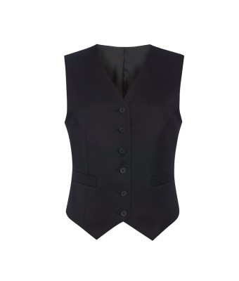 Omega Ladies Waistcoat - BLACK