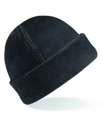 BB243 Fleece Beanie - BLACK - Stewarts GC logo