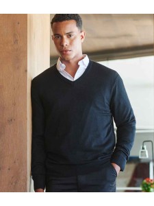 Henbury Acrylic V Neck Sweater