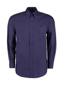 Kustom Kit Premium Long Sleeve Classic Fit Oxford Shirt