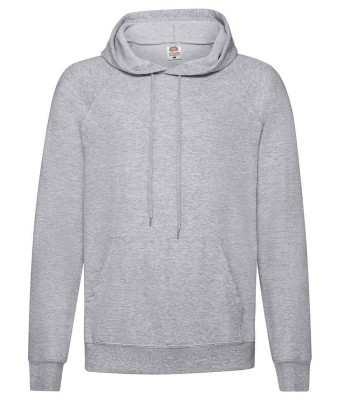 Fruit of the Loom Lightweight Hooded Sweatshirt