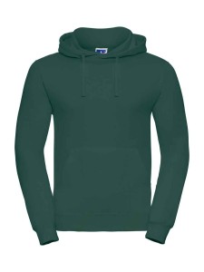 575M Russell Hooded Sweatshirt - BOTTLE GREEN - LHB & EGOP Back