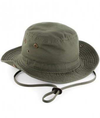 BB789 Sun Hat - OLIVE GREEN - PLAIN