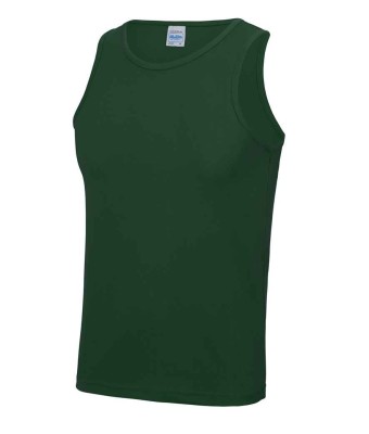 JC007 AWDis Cool Vest - BOTTLE GREEN - LHB & EGOP Back 