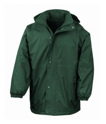 RS160 Reversible/Waterproof Jacket - BOTTLE GREEN - LHB only