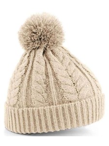 Beechfield Cable Knit Snowstar® Beanie